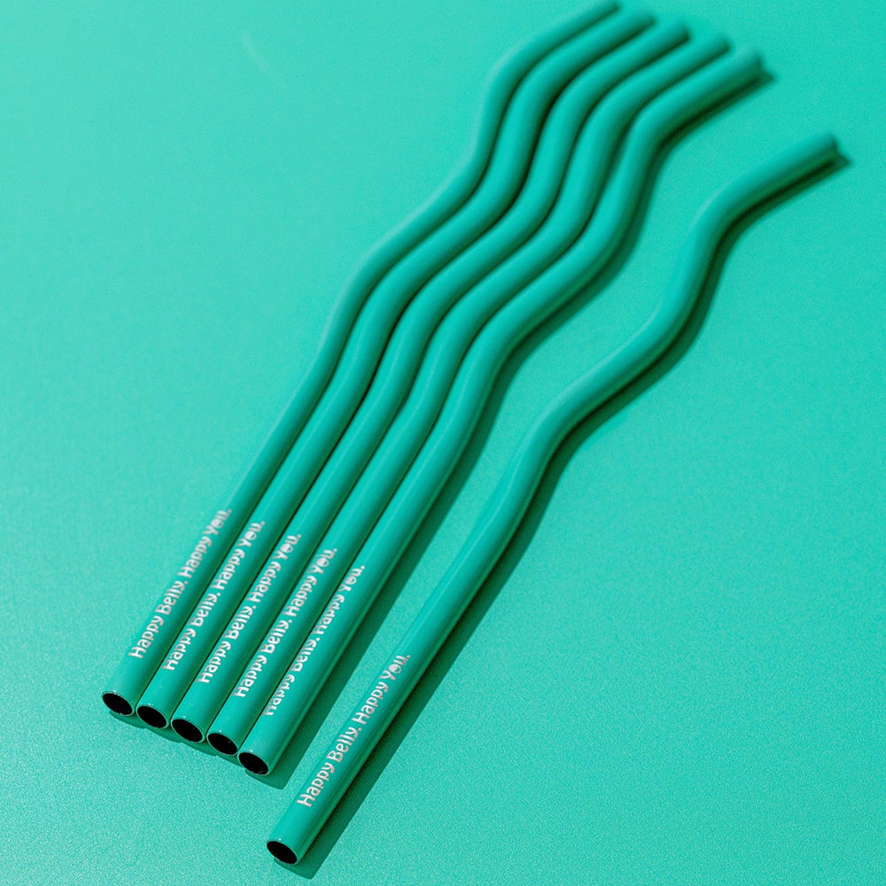 6x Signature Wave Straws