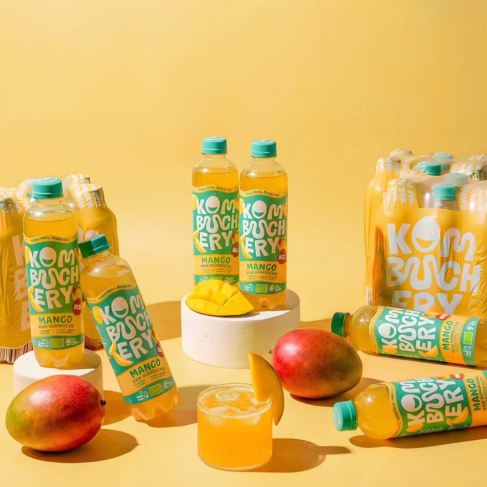 Mango Raw Kombucha