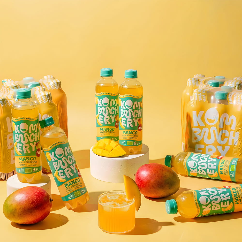 Mango Raw Kombucha